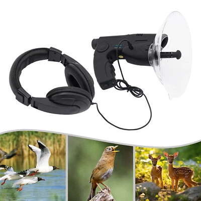 Vogelhorchgeräte Tiere Beobachtung Hörgerät Mikrofon-Hörgerät Vogelaufnahme - Bild 1 von 4