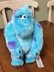 PIXAR Disney Store SULLEY Plush 12" Sully Monsters Inc Stuffed Animal Toy - Imagen 1 de 5