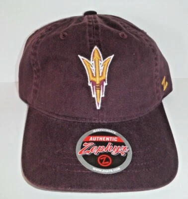 Arizona State Sun Devils NCAA Authentic LOW PROFILE ADJUSTABLE STRAP NWT HAT CAP - Image 1 of 4