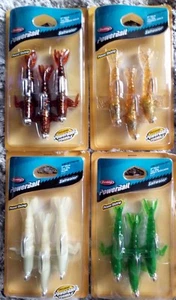 berkley powerbait pre-rigger shrimp sea lures saltwater fishing 4inch not gulp - Picture 1 of 15