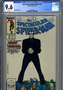 Spectacular Spider-Man #139 CGC 9.6 1st full appearance of Tombstone & 1st Cover - Picture 1 of 3