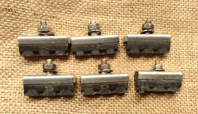 Nos Never used Soviet KhVZ Kharkov XB3 break shoes break pads for road city bike - Bild 1 von 4