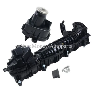 Collettore aspirazione motore con attuatore per BMW Serie 3 5 330d 530d 535d 3.0d N57 - Foto 1 di 8