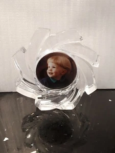 NEU Vintage 1999 Cristal d'Arques Kristall Etoile Sternform Rahmen Frankreich Box - Bild 1 von 6