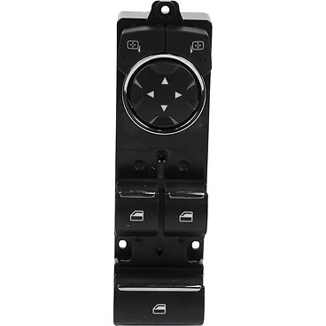 Interruptor de ventana eléctrica SW-7666 Motorcraft lado conductor o pasajero delantero negro Foto 1 de 1