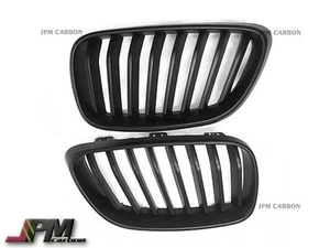 Sport Look Matte Black Front Grille for BMW F22 220i 228i 235i M235i Coupe 14-17 - Picture 1 of 3
