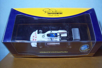 1/43 TRUESCALE TSM124327 MARCH 761 USA WEST GP 1976 #10 RONNIE PETERSON - Image 1 of 4