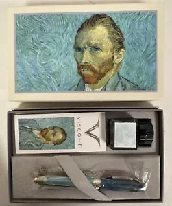 Visconti Van Gogh Füllfederhalter Portrait blau, Stahl M - Bild 1 von 3