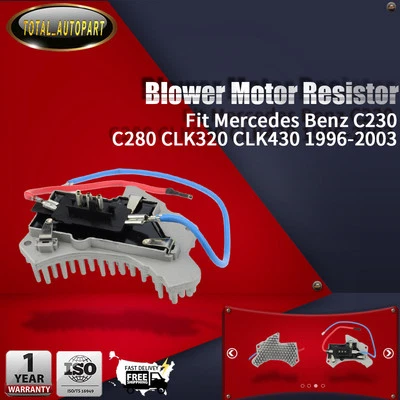A/C Heater Blower Motor Resistor for Mercedes-Benz C280 SLK230 CLK430 Chrysler - Imagem 1 de 4