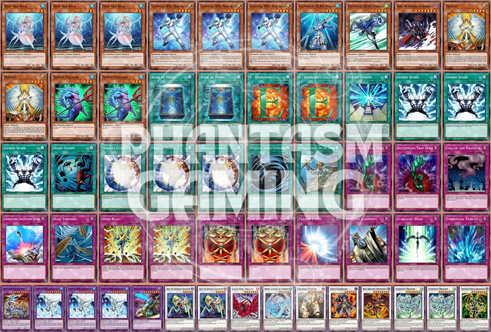 Diva Hero Beat Edison Deck Absolute Zero Brionac Stardust Dragon Yugioh - Image 1 of 1