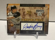 2005 Fleer National Pastime Signature Swings Jason Bay #SS-BAY Auto