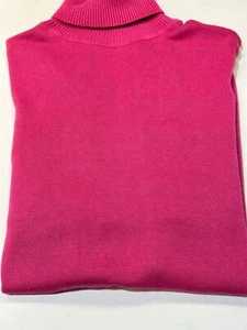Pullover fucsia Lavane' 501T Slim Fit cuello alto - Imagen 1 de 8