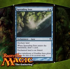 Mtg magic-seas propagantes-spreading seas zendikar + GIFT!