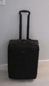 TUMI Alpha 22021DH Expandable Upright Rolling Suitcase 2-Wheel Black- 10x16x21" - Picture 1 of 6