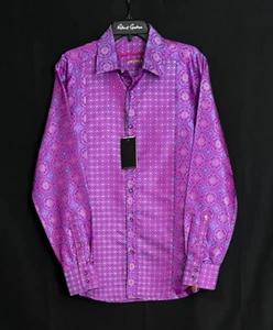 Robert Graham LA STRAVAGANZA Jacquard LIMITED EDITION Large $598 NWT - Picture 1 of 11