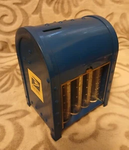 USPS United States Postal Service Replica Blue Mailbox Coin Bank - Picture 1 of 19