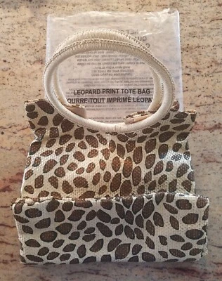AVON ЛЕОПАРД ПЕЧАТЬ СУМКА С КОРОТКИМИ РУЧКАМИ ТЕЛА 100% БУМАГИ, ПОДКЛАДКА: 100% ПОЛИЭСТЕР, НОВЫЙ В СУМКЕ  - Изображение 1 из 4