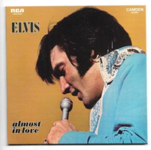 #39 ELVIS PRESLEY : ALMOST IN LOVE (+ 3 Bonus) ★ Rare CD Replica 1970 LP CAMDEN - Picture 1 of 2