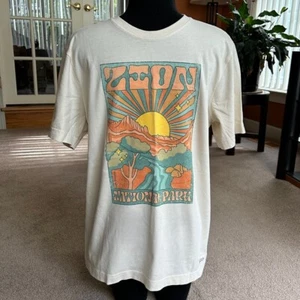 New LIFE IS GOOD Men's Zion National Park Psychedelic Crusher Tee Shirt Sz M $29 - Picture 1 of 3