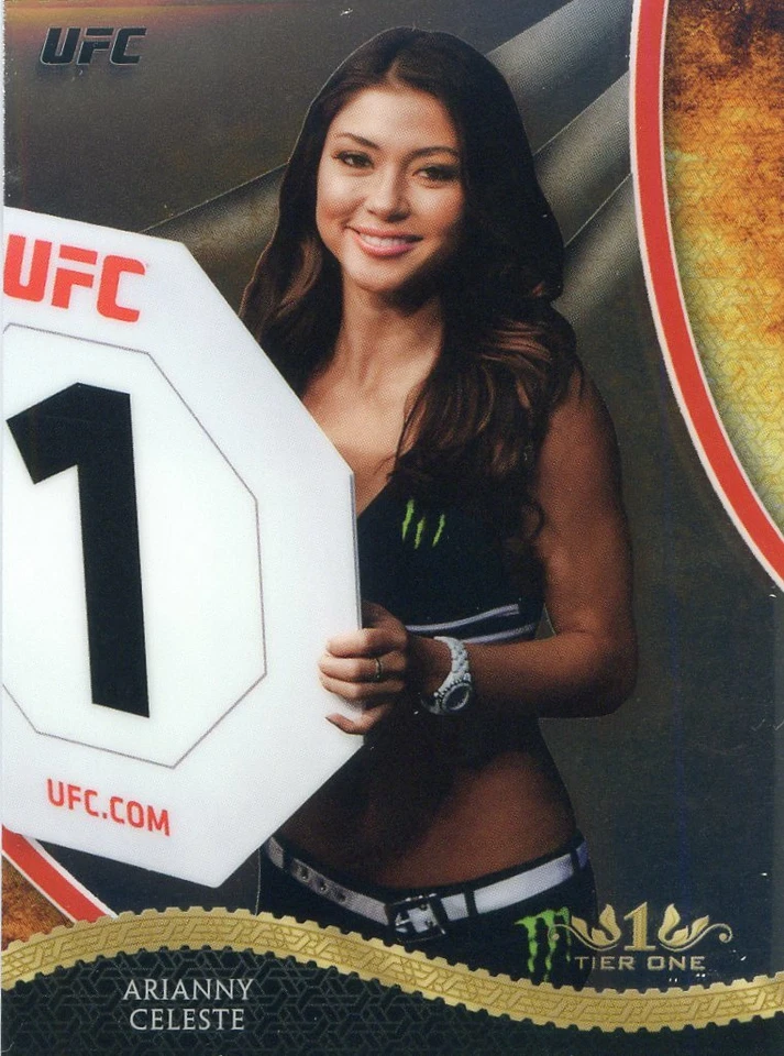 2018 Topps UFC Chrome ARIANNY CELESTE Tier One Insert Card #UFCT-AC - Image 1 of 2