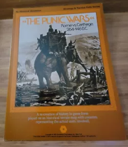 SPI Folio War juego The Punic Wars Rome vs. Carthage 264-446 B.C.No Counters bA - Imagen 1 de 3