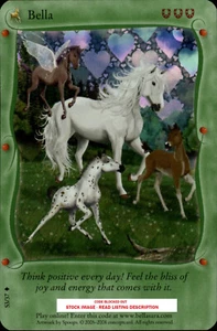 (bs-BABY-S03) S3/37 BELLA Bella Sara BABY BELLA SERIES Foil/Shiny Card - Picture 1 of 6