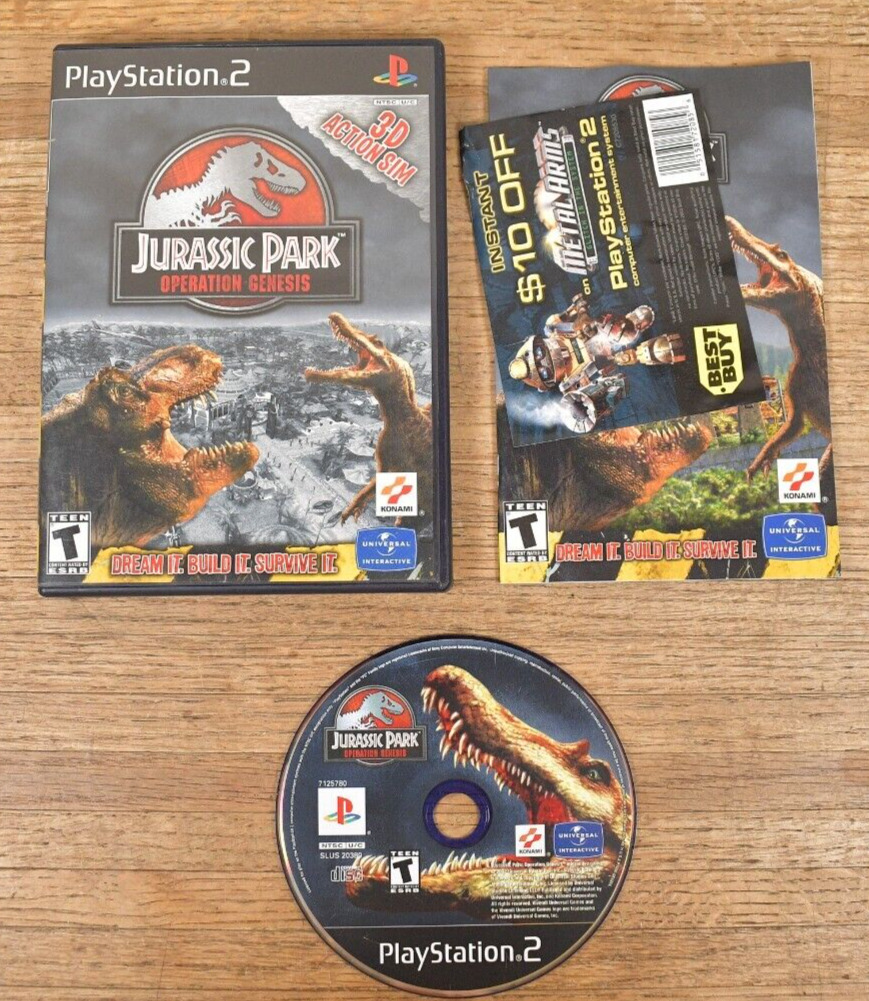 Jurassic Park: Operation Genesis Video Games for sale | eBay Jurassic Park: Operation Genesis Video Games for sale | eBay