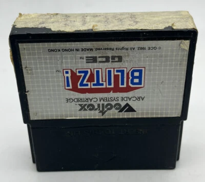 Blitz Action Football Vectrex Video Game Cartridge Only Untested As Is - Image 1 of 4