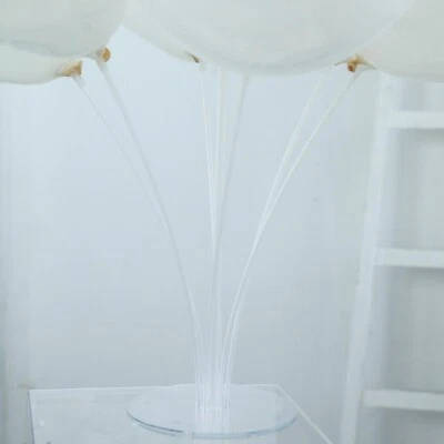 CLARO 30" Alto Globo Palos Columna Soporte Redondo Soportes Decoraciones Boda Foto 1 de 4