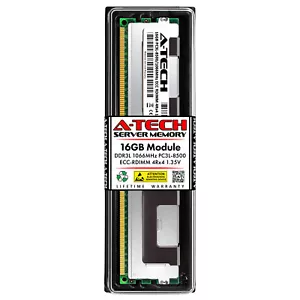 16GB 4Rx4 PC3L-8500R HP ProLiant BL465c G8 BL660c G8 DL360e G8 Memory RAM - Picture 1 of 3