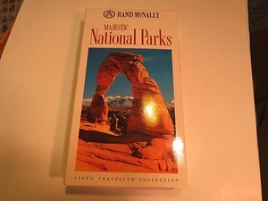 Rand McNally Video Traveller - Majestic National Parks (VHS, 1991) - Foto 1 di 1