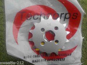 Front sprocket 14T fits Honda TLM 50 F 1985 (420)  - Picture 1 of 1