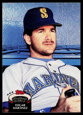 1992 Stadium Club #267b Edgar Martinez Seattle Mariners - Image 1 of 2