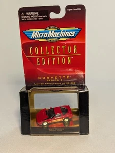 NIP 1997 Red Coupe Corvette Series 1 Micro Machines Collector Edit Limited 74262 - Bild 1 von 6
