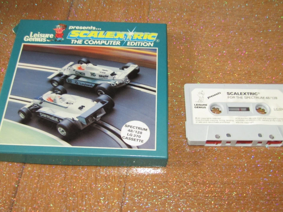 SCALEXTRIC THE COMPUTER EDITION - 48K/128K ZX Spectrum Game - Image 1 of 1
