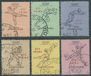 1952 TRIESTE B USATO OLIMPIADI DI HELSINKI - RA24-4 - Picture 1 of 1