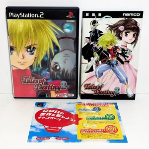 Tales of Destiny 2 SONY PlayStation 2 PS2 2002 Namco NTSC-J Japanese Ver - Picture 1 of 6