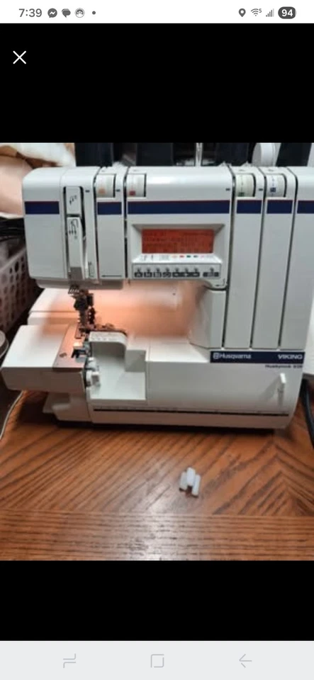 Husqvarna viking huskylock 936 sewing machine serger - Image 1 of 1