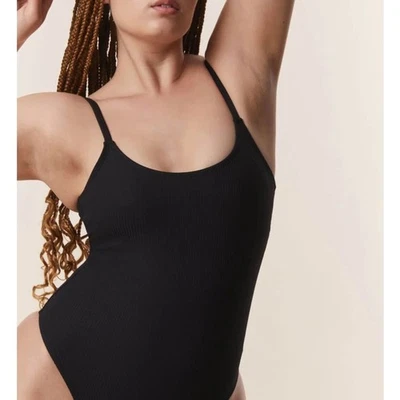 Andie The Amalfi Rib One Piece LT Swimsuit Black size XXL NWT long torso - Image 1 of 4