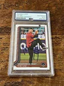 Mike The Miz Mizanin Signed Topps First Pitch Card Psa Dna Slab Autogramm WWE - Bild 1 von 3