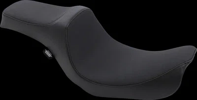 Неликвидный товар черный гладкий виниловый противоскользящий стопор Predator 2-местное сиденье Dyna Super Glide на заказ 06-14 - Изображение 1 из 4