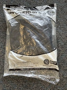 Black Vinyl Tire Cover, 30 3/4”x10”, Isuzu Rodeo Or Honda Passport New Old Stock - Picture 1 of 4