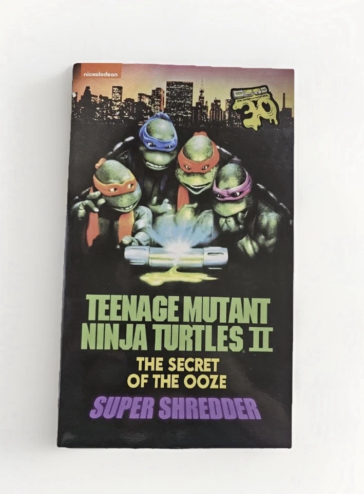 NECA TMNT II Super Shredder Secret Of The Ooze 30th Anniversary