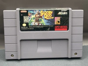 Scooby-Doo Mystery Super Nintendo Entertainment System 1995 Game SNES Cartridge - Picture 1 of 5