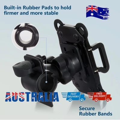 Quick Release Motorcycle Bike Phone Mount Easy Install Holder Universal Fit NEW - image 1 of 4