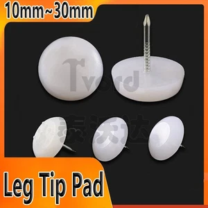 Chair Glide Furniture Felt Pad Protector 10mm 13mm~30mm Table Leg Feet Nails - Picture 1 of 22