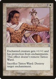 MTG Odyssey --- TATTOO WARD --- Uncommon! NM! Magic the Gathering! - Picture 1 of 3