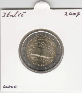 Italië / Italie / Italy 2 euro 2007 UNC : Verdrag van Rome - Picture 1 of 1