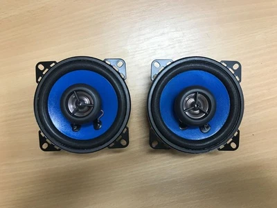 RadioMobile RMS210 - 140 Watts 10cm 4" 2 Way Door Dash Shelf Car Speakers Pair - Image 1 of 4