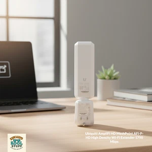 Ubiquiti AmpliFi HD MeshPoint (AFi-P-HD) High Density Wi-Fi Extender 1750 Mbps - Picture 1 of 10